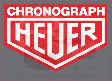 Heuer Chronograph Contingency Decal 1