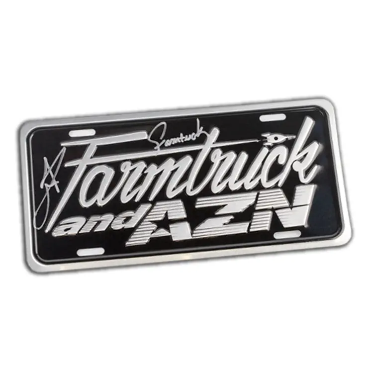 Farmtruck And Azn - Car Plate 2