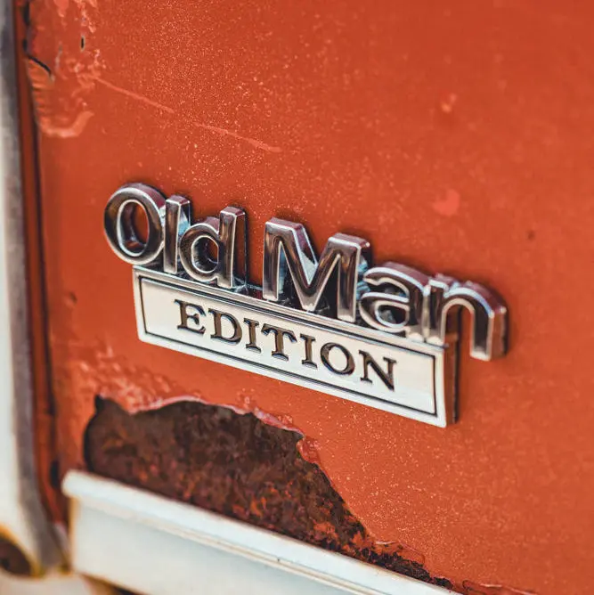 Old Man Edition Vehicle Badge 2