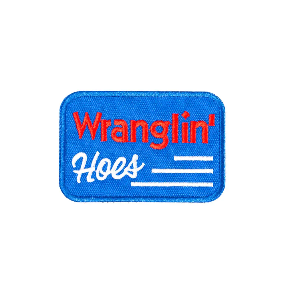 Wranglin' Hoes - Sew-On Patch 1