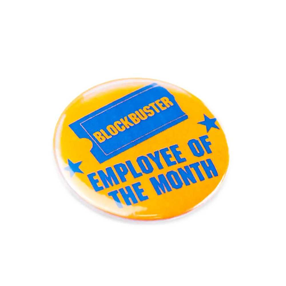 Blockbuster Employee Of The Month Pin 1