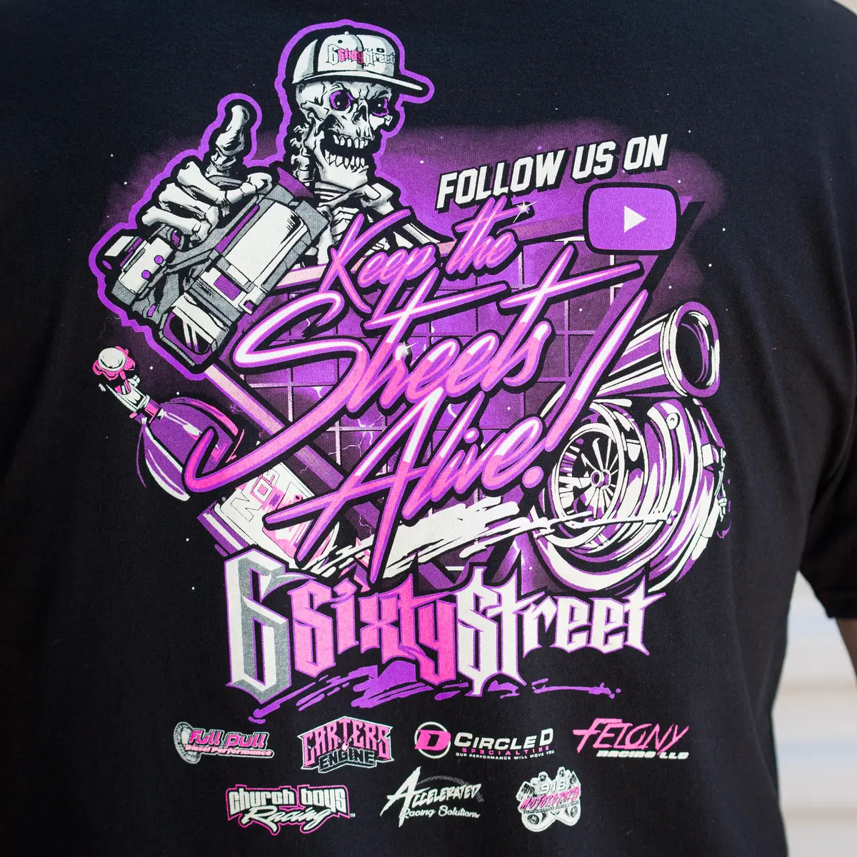 6 Sixty Street - Neon Streets - Shirt 1