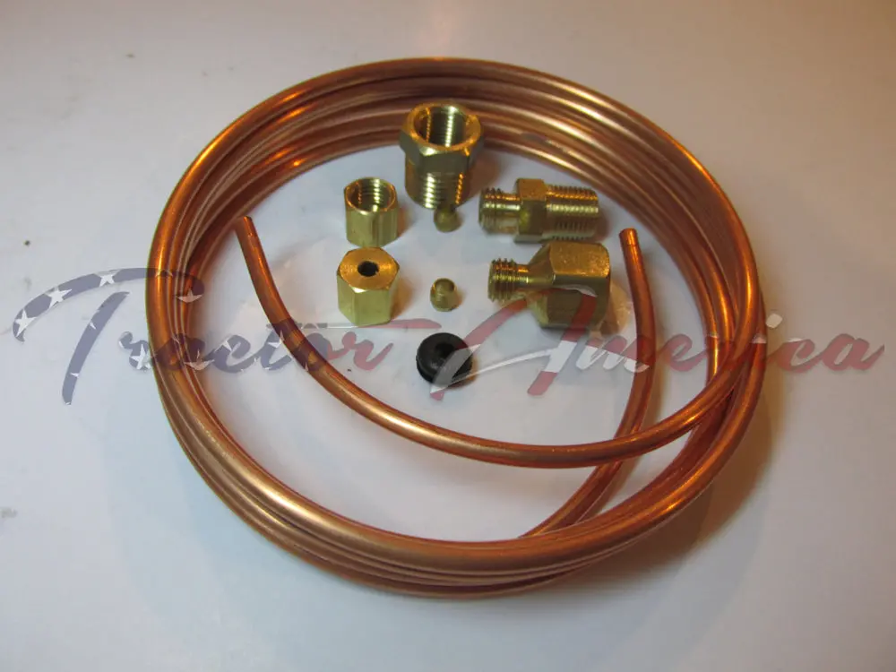 Boost Gauge Mechanical Copper Tubing Line Kit 1/8" X 12' Foot 1