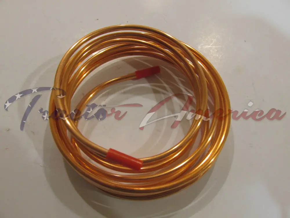 1/8" Od X 8' Mechanical Boost / Vacuum Gauge Line Copper Tubing 1