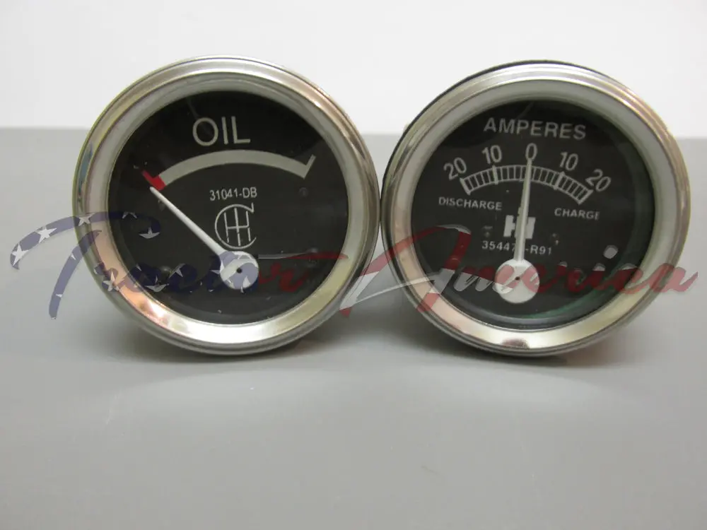 Gauge Set Oil & Amp For Farmall Cub 1948 - 1954 1