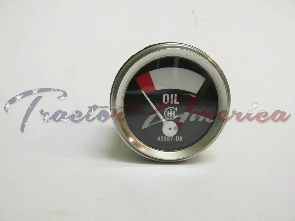 Oil Gauge Compatible With Farmall H, M, I, O, W4-9 T6 Cih 1939 - 1946 Early 1