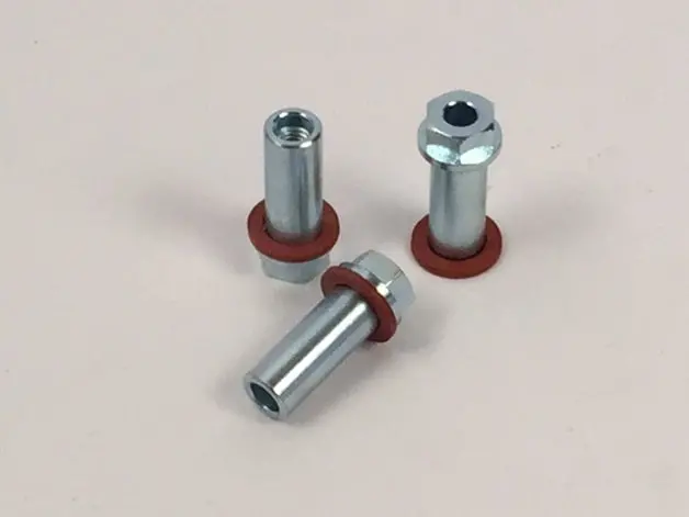 3 Metal Nuts With Washers (Tappet Cover) T-Type 1