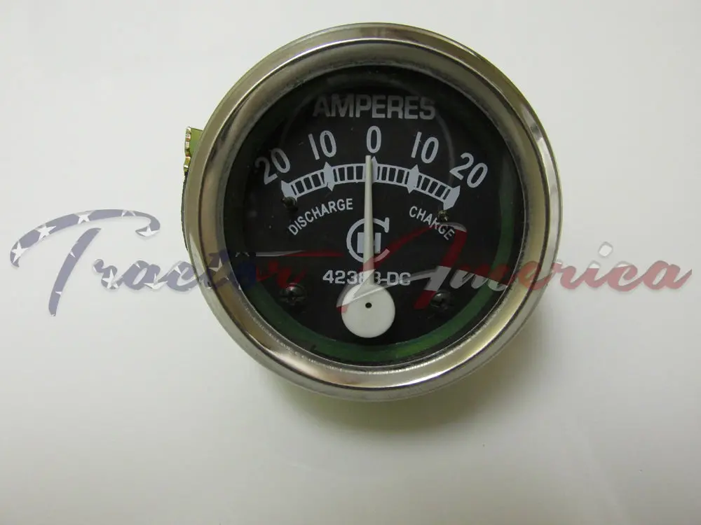Amp Gauge Meter For Farmall Cih International A,B,C,H,M Early 1939 -1946 / 42383Dc 1