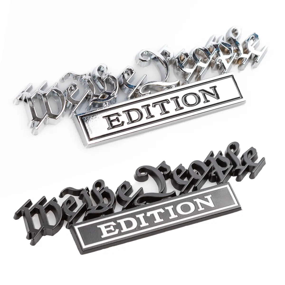 We The People Edition - Metal Vehicle Badge 1