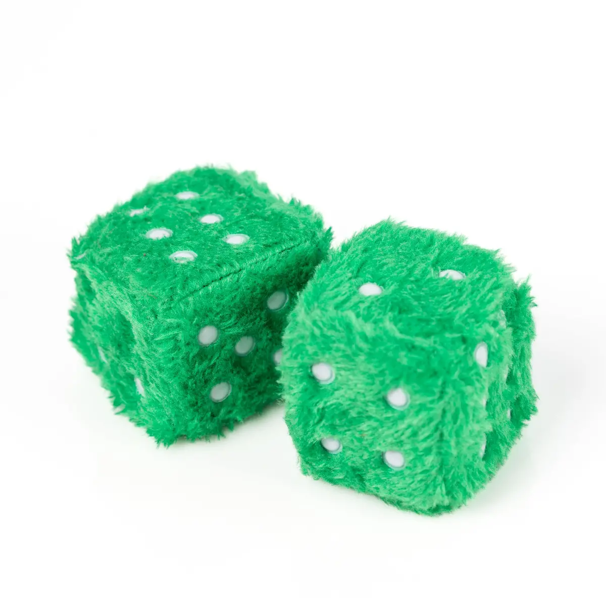 Decorative Fuzzy Dice (Multiple Color Options) 8