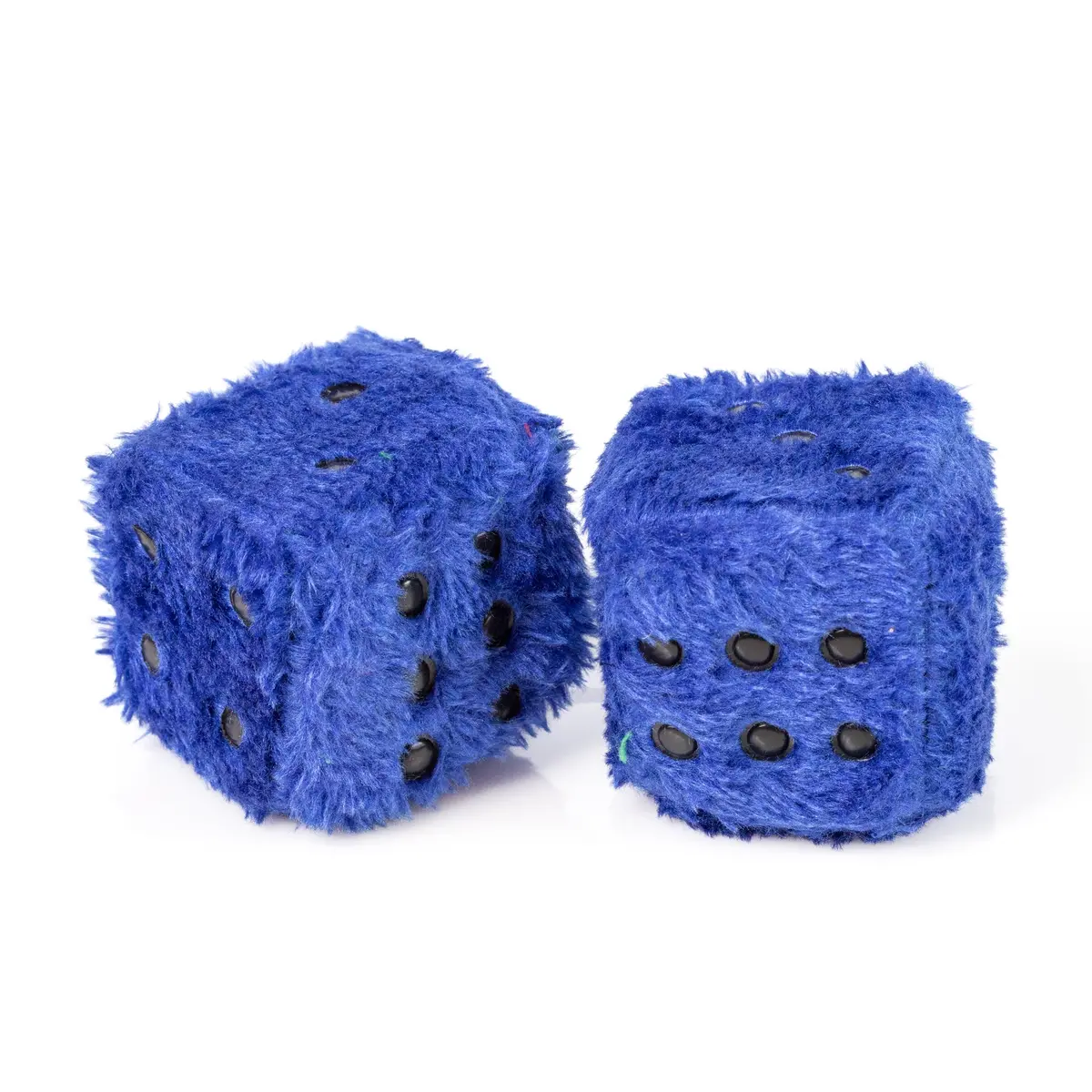 Decorative Fuzzy Dice (Multiple Color Options) 7