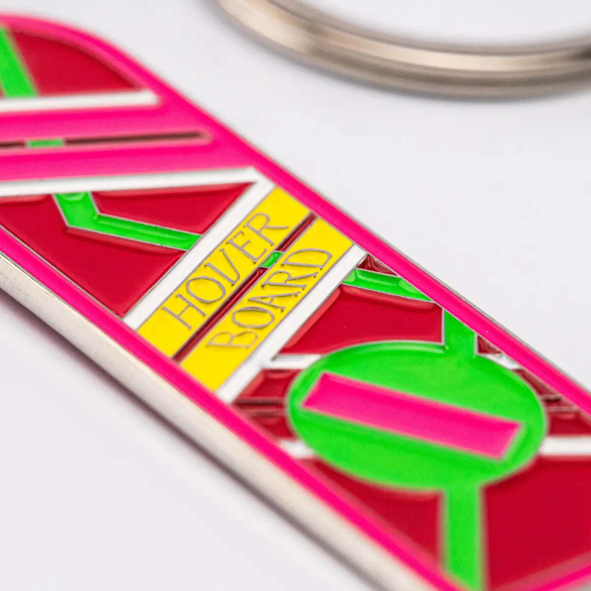 Bttf - Hover Board Enamel Keychain 2