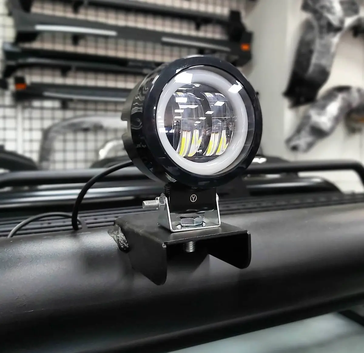 Anillo Luz Led Amarillo 1