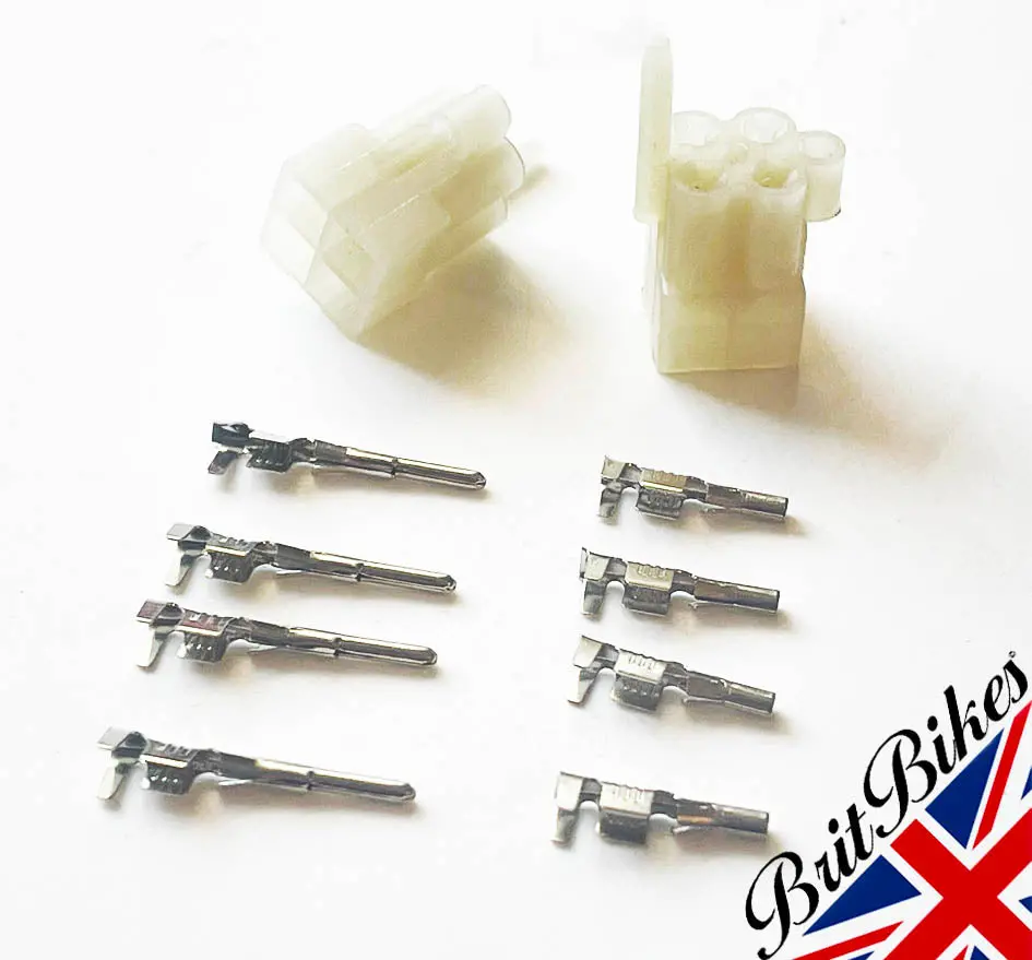 Lucas Rist Type 4 Pin Connector 169Sa 181Sa Handlebar Switch Bsa Norton Triumph 2