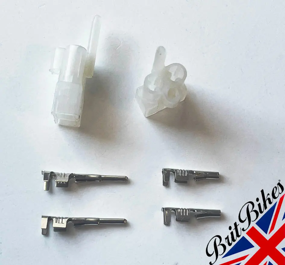Lucas Rist Type 2 Pin Connector 169Sa 181Sa Handlebar Switch Bsa Norton Triumph 2
