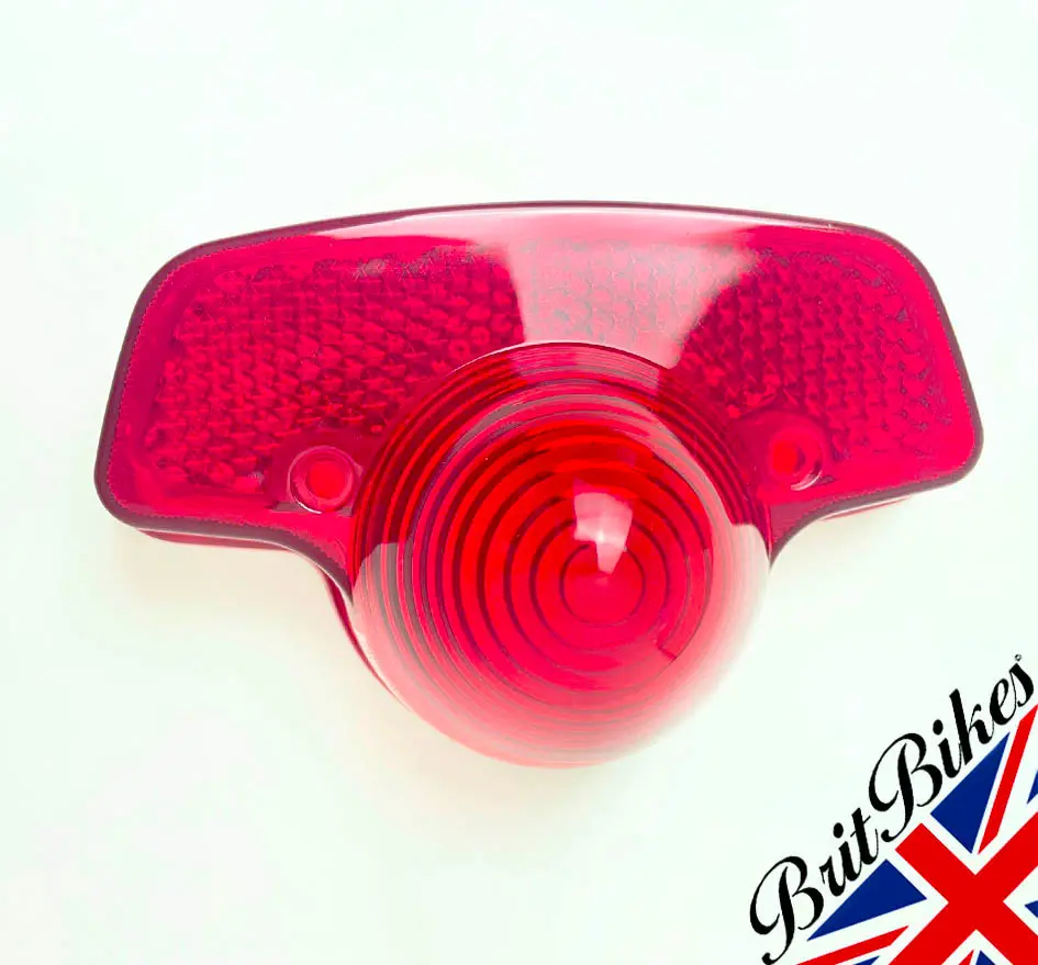 Motorbike Rear Lamp Lens For Lucas Type 679 Bsa Norton Triumph - 54577109 1