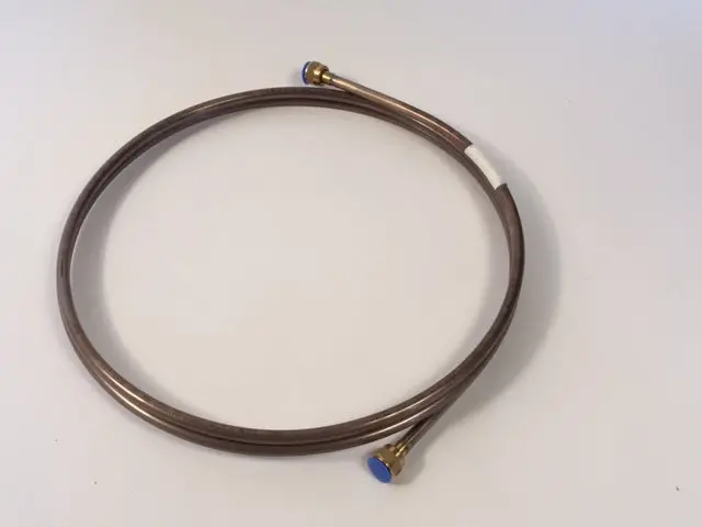 Copper-Nickel Fuel Pipe 143", Tank To Pump, Td-Early Tf 1