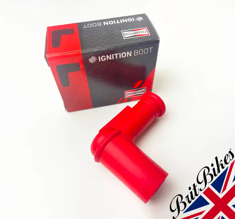 Champion Pro-5U Spark Plug Cap Red Resistor Type (5K Ohm) Bsa Norton Triumph 1