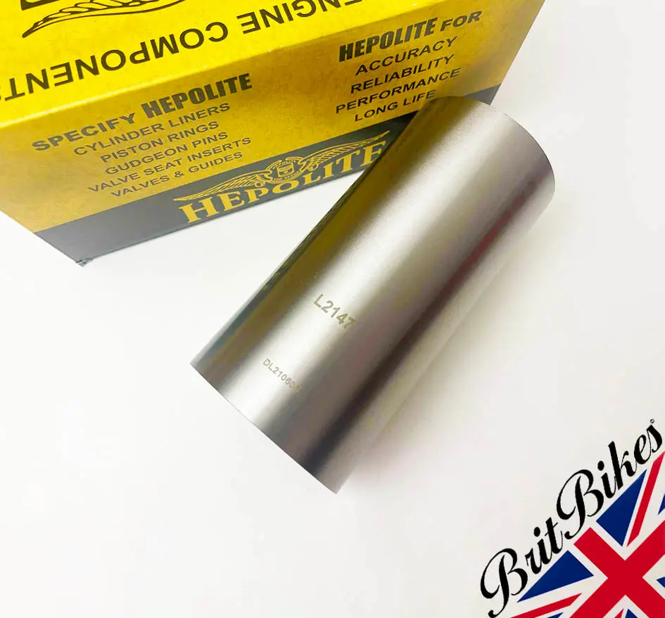 Hepolite Bsa A7 Ohv 500Cc (1951-62) Cylinder Liner (66Mm) - Fs.2207 Made In Uk 1