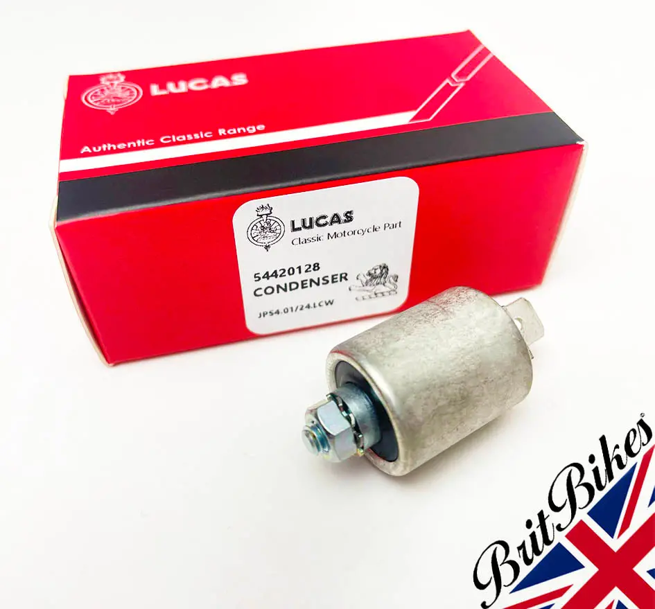 Genuine Lucas Condenser - Fits Bsa, Norton & Triumph - 54420128 1