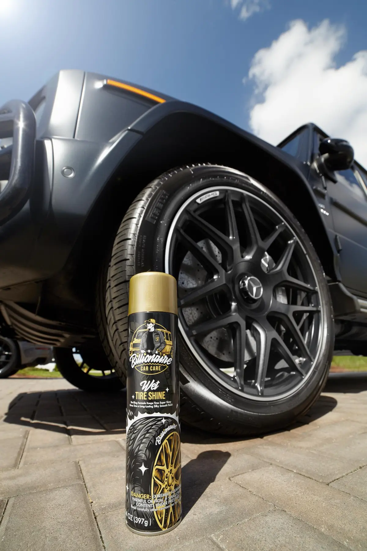 Brillo Para Llantas En Spray Billionaire (14Onz) 2