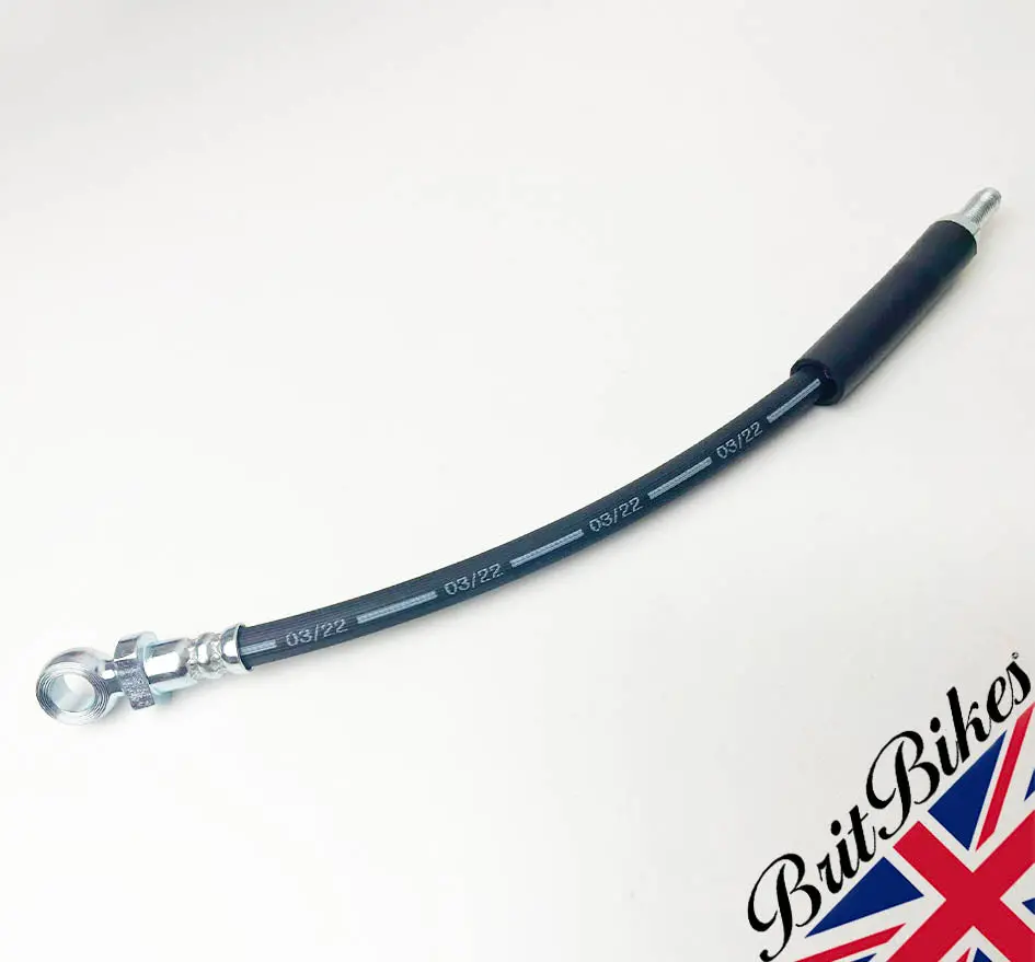 Genuine Girling Brake Hose Triumph T140 Bonneville High Bar Usa 60-4176 60-7174 2