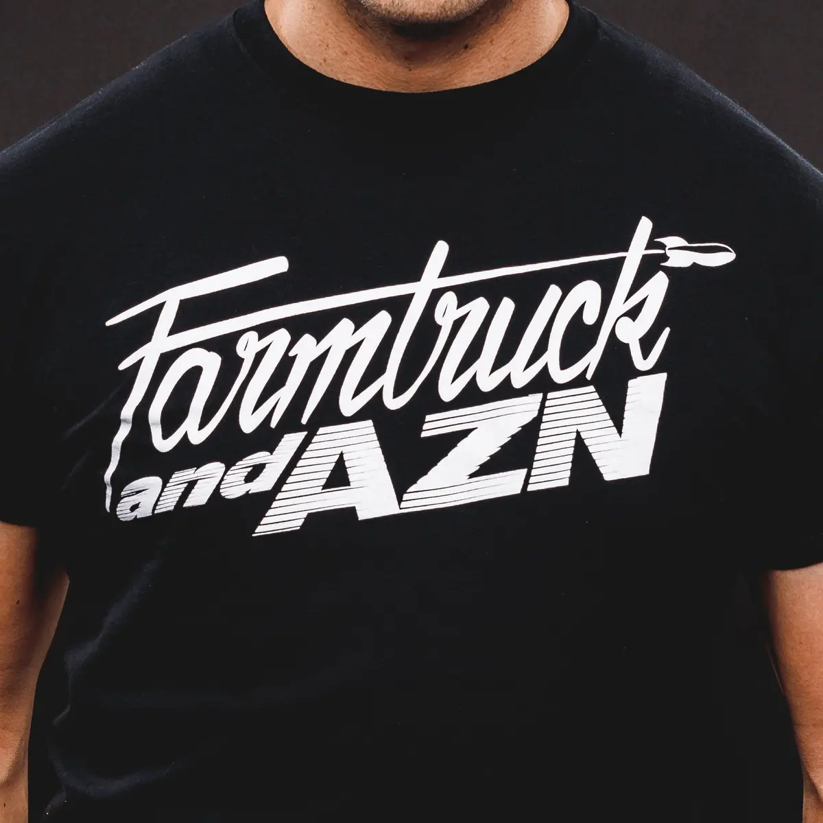 Farmtruck And Azn Logo Shirt W/ 405 On The Sleeve 1
