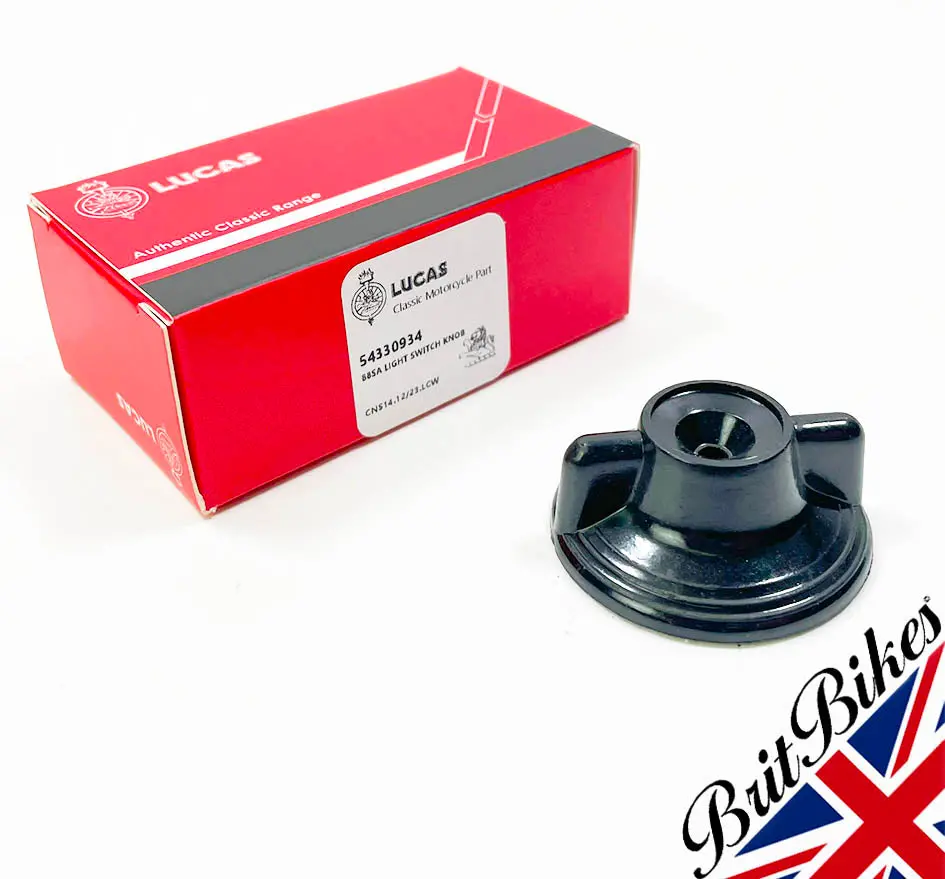 Genuine Lucas Switch Knob For 88Sa Lighting Switch - 54330934 1