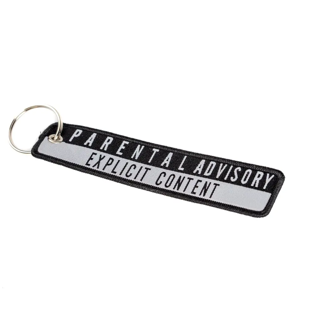 Parental Advisiory - Explicit Content - Keychain 1