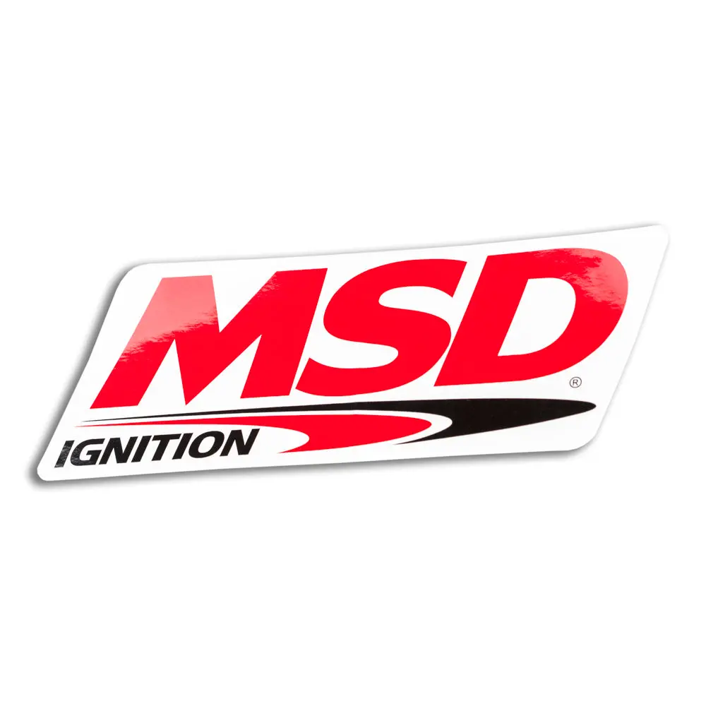 Msd Ignition Sticker 1
