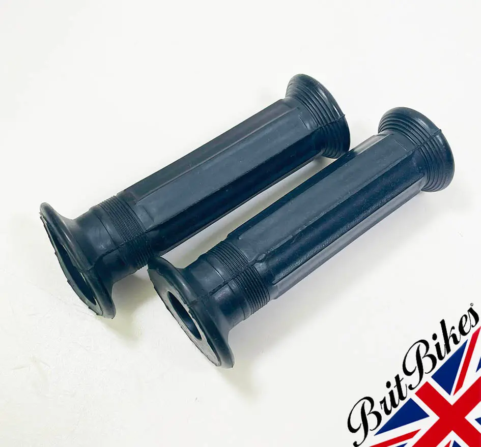Doherty Type 7/8'' Handlebar Grips Triumph T140 Tr7 Bsa Norton - 60-7470 60-7471 1