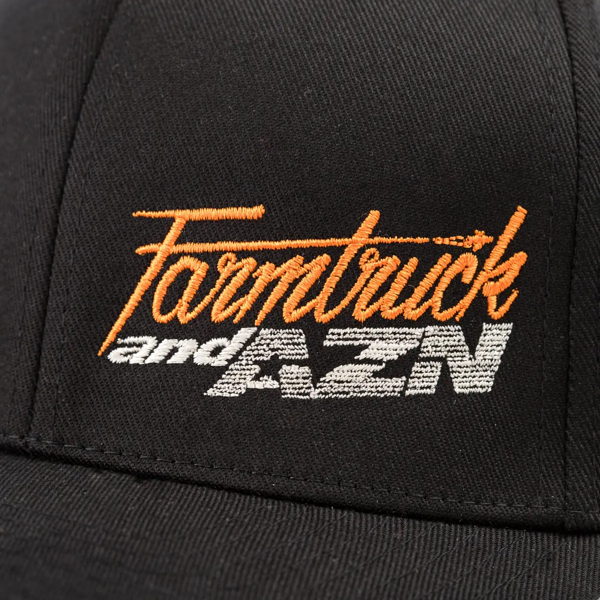 Farmtruck And Azn Logo Flexfit Cap 2