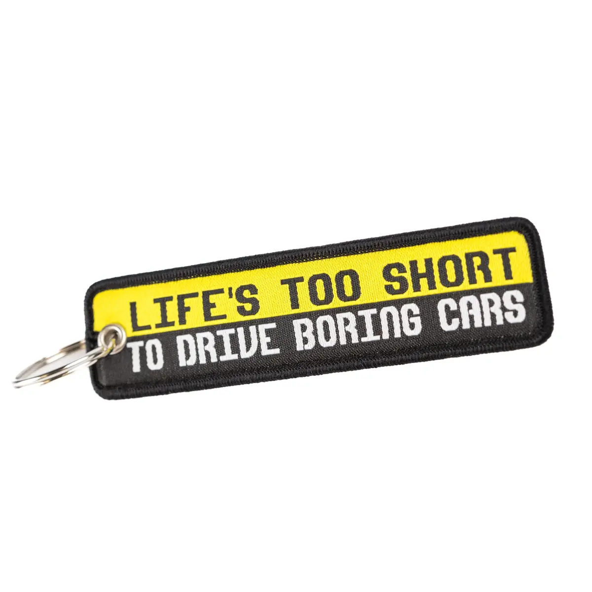 Life's Too Short To Drive Boring Cars - Keychain 1