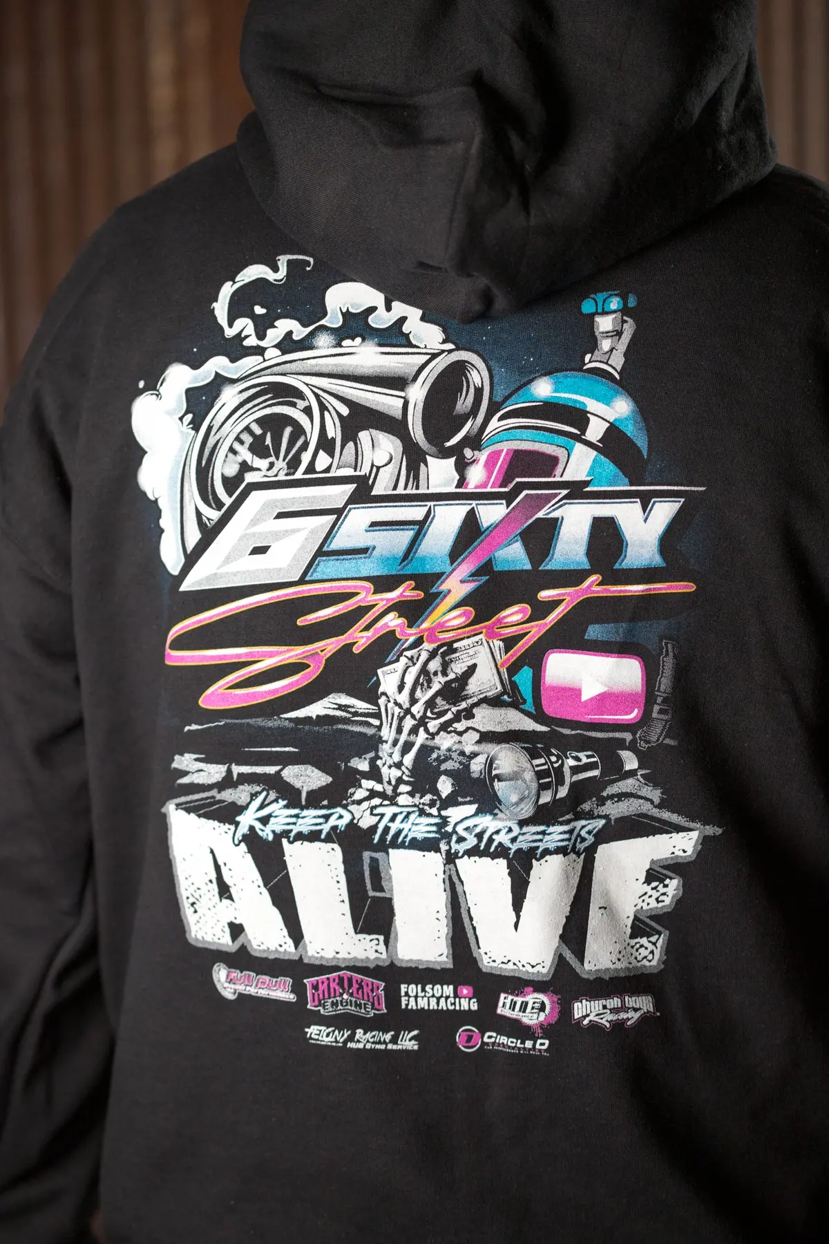 6 Sixty Street Poweradder Hoodie Design 3