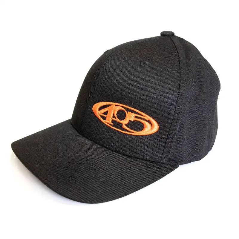 Black W/ Orange 405 Hat 1