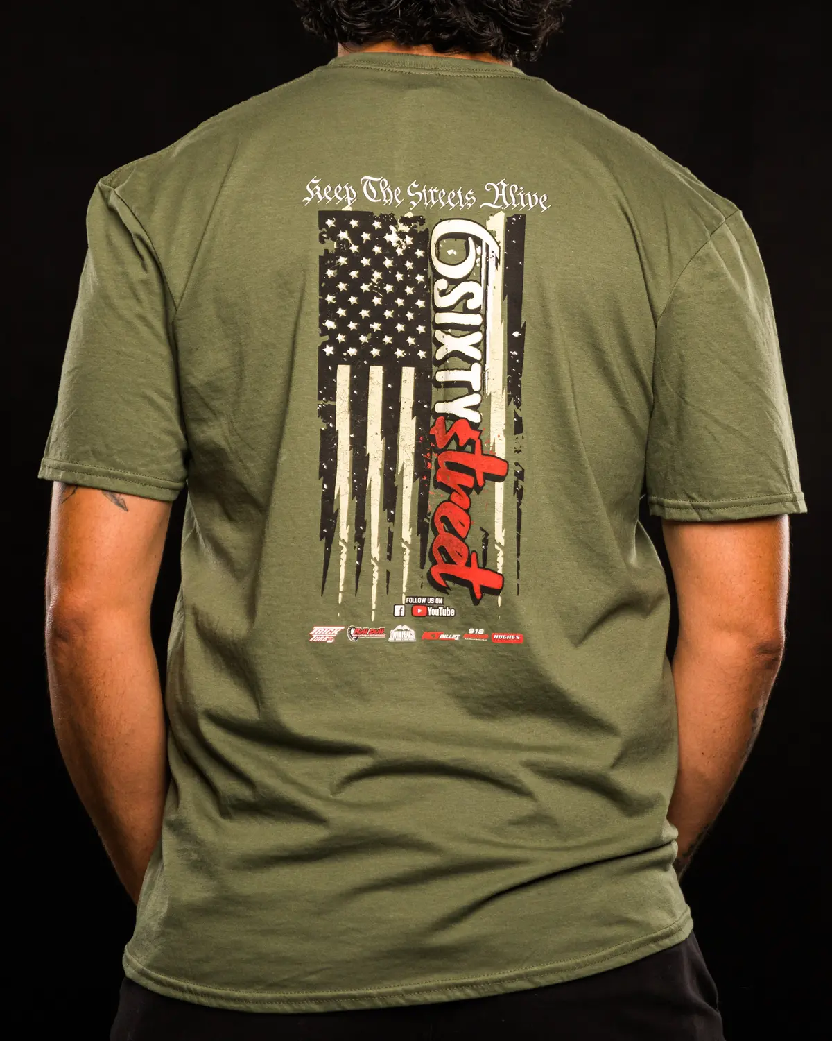 6 Sixty Street - Street Constitution Flag T-Shirt 3