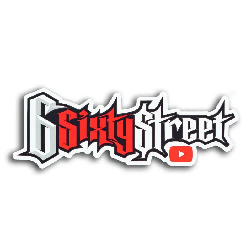 6 Sixty Street Sticker - V2 1