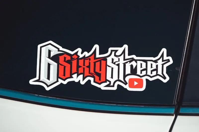 6 Sixty Street Sticker - V2 2