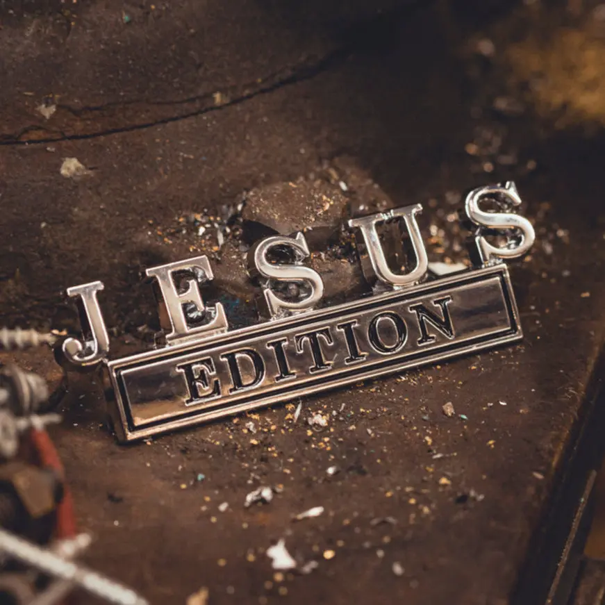 Jesus Edition Chrome Vehicle Badge 2
