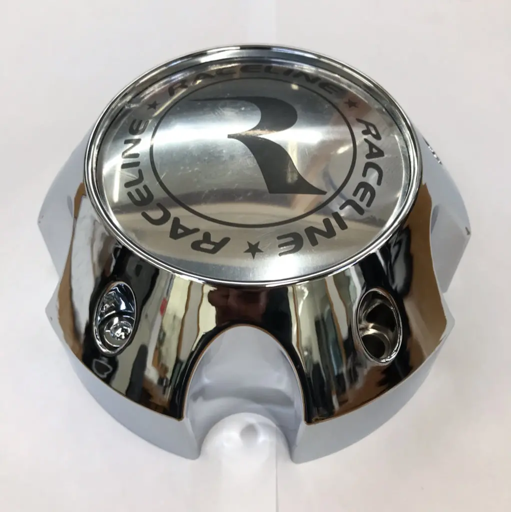 Cpr982-55-C Raceline 982 Raptor Cap Chrome W/Silver Logo 5X5.5/5X150 1