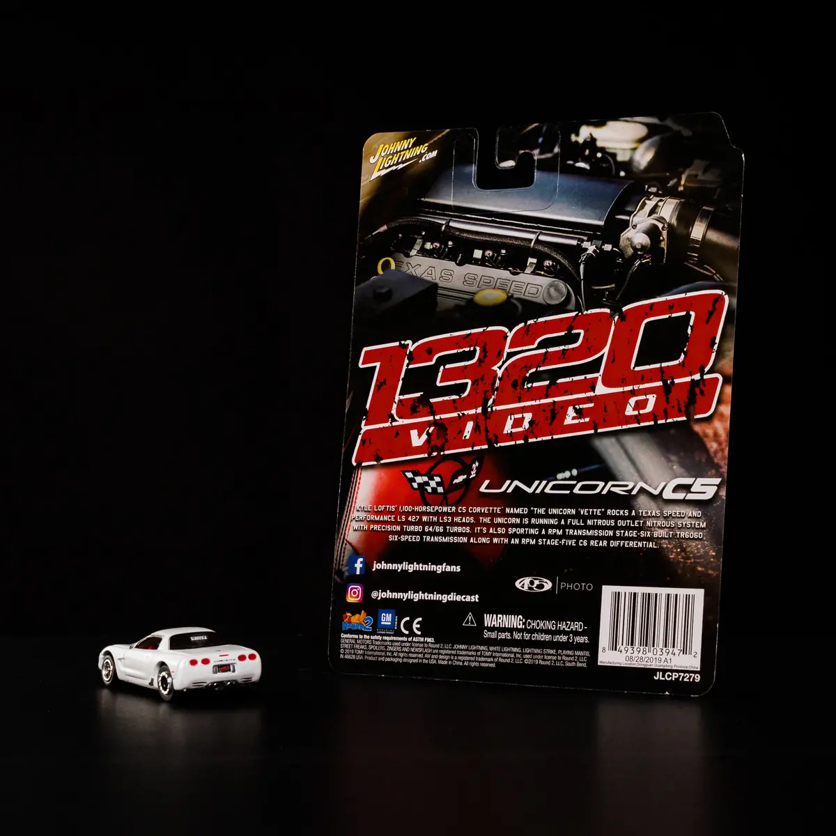 Kyle Loftis - 1320 Video "Unicorn C5" Diecast - 1/64Th Scale 2