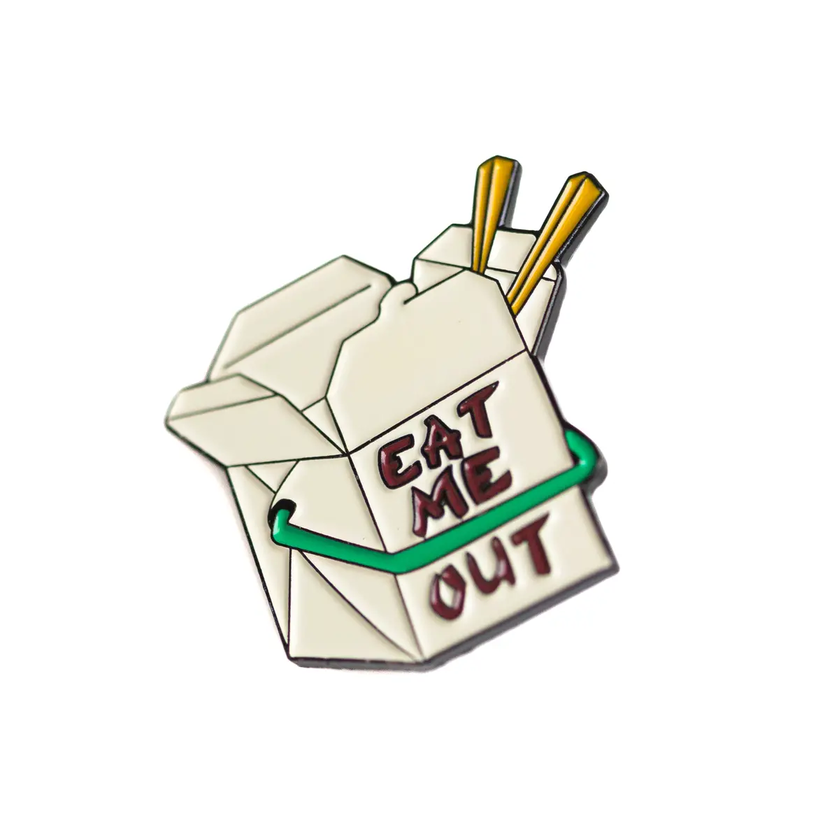 Eat Me Out - Enamel Pin 1