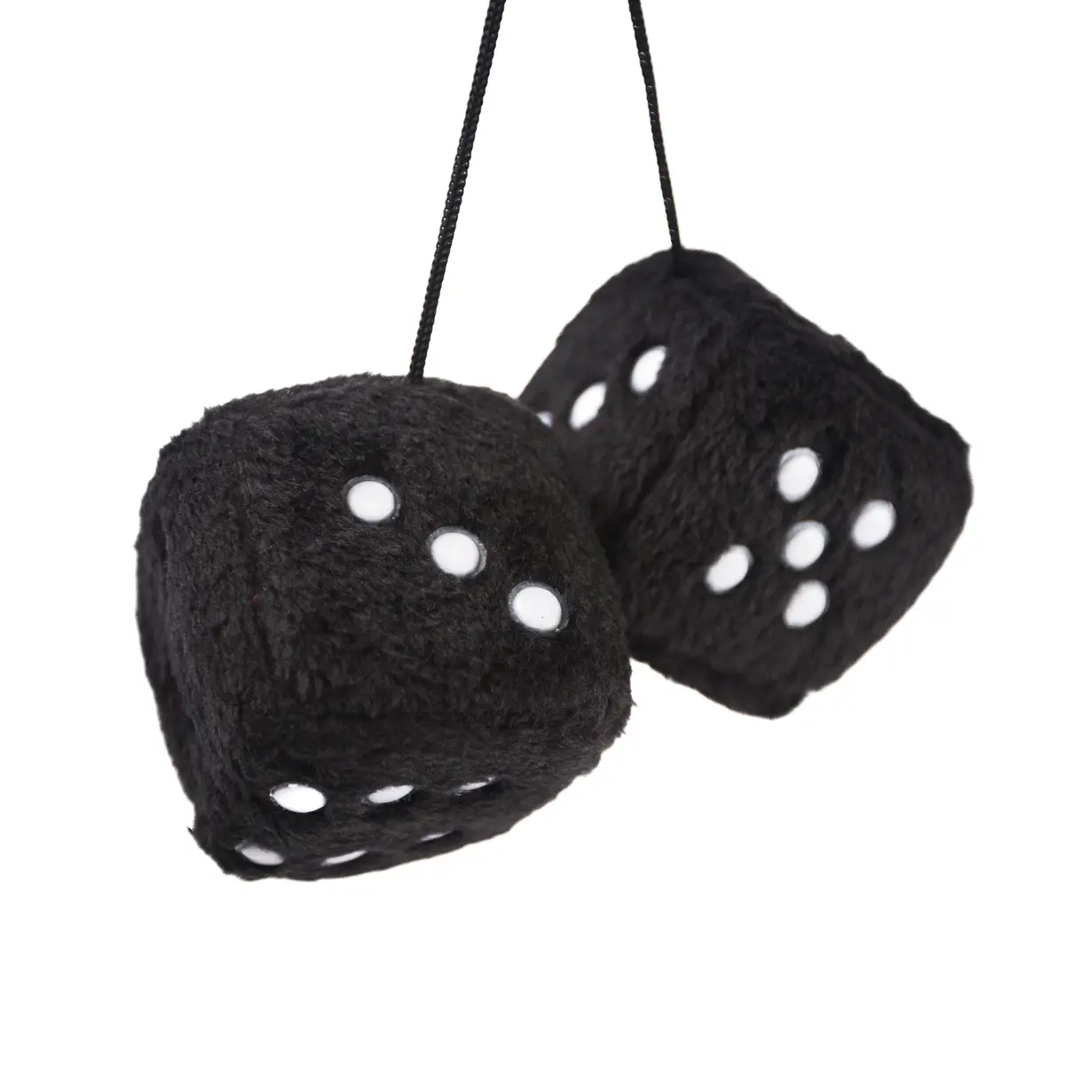 Decorative Fuzzy Dice (Multiple Color Options) 3