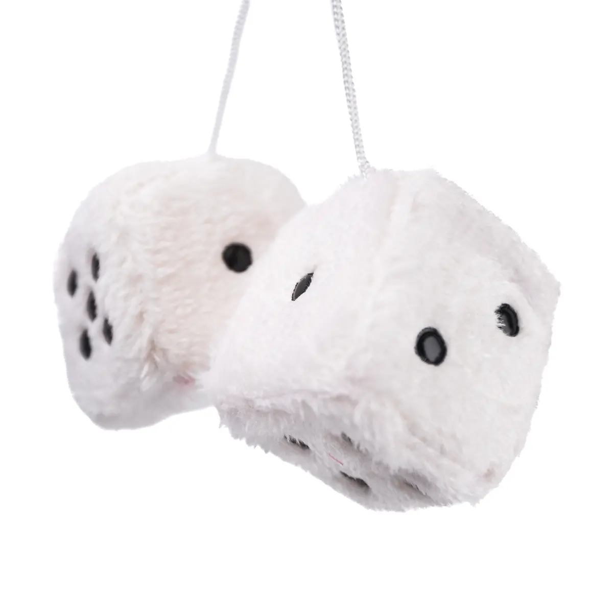 Decorative Fuzzy Dice (Multiple Color Options) 1