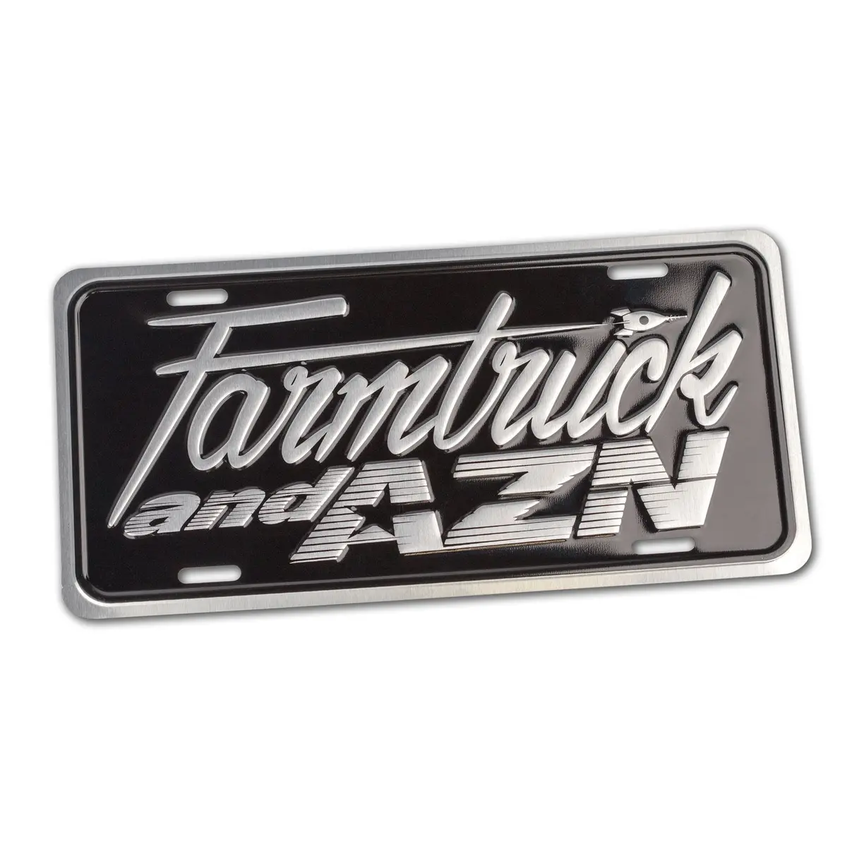 Farmtruck And Azn - Car Plate 2