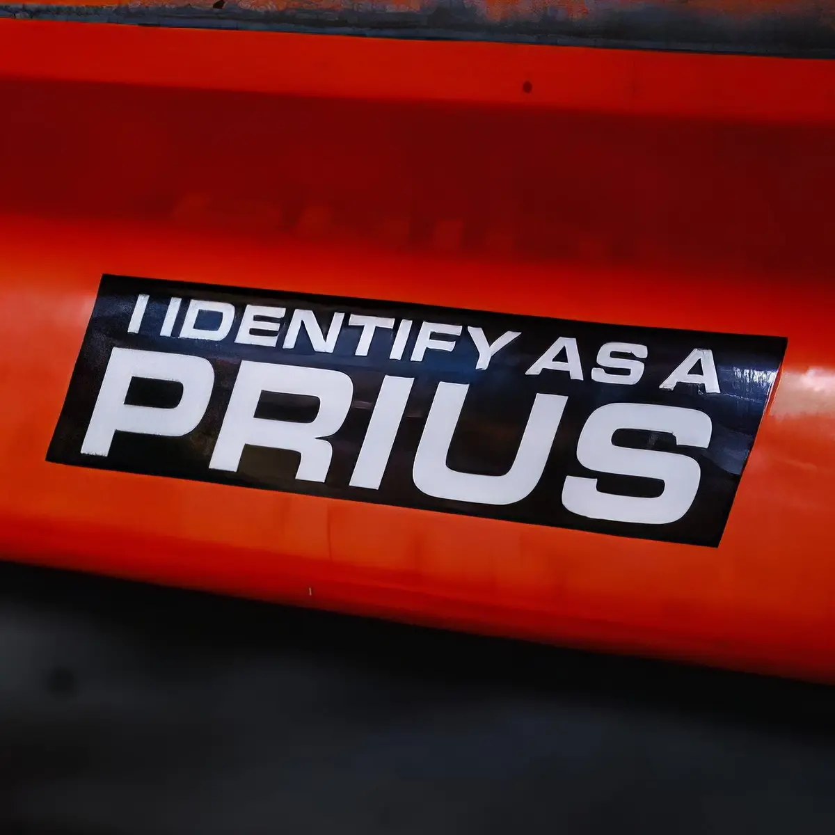 I Identify As A Prius - Sticker 1