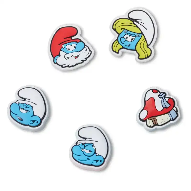 Crocs Jibbitz 5Pk: Smurfs 1