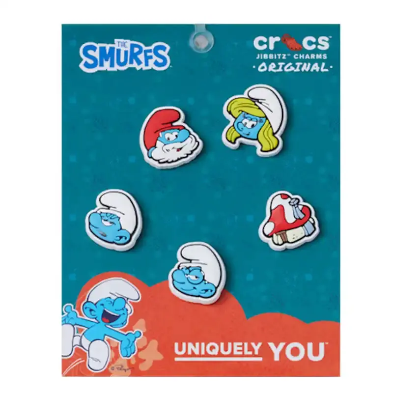 Crocs Jibbitz 5Pk: Smurfs 2