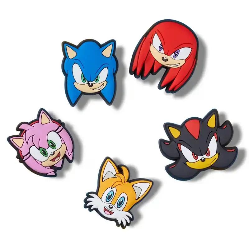 Crocs Jibbitz 5Pk: Sonic The Hedgehog 1