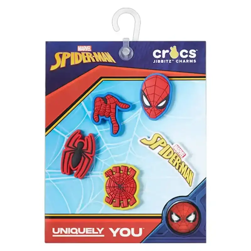 Crocs Jibbitz 5Pk: Spiderman 2